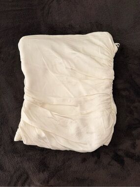 Zara Cream Women's White corset top